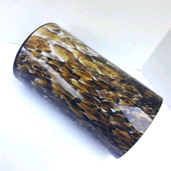 Light Globe Pendant Hand Blown Glass Animal Print - Picture 6 of 16